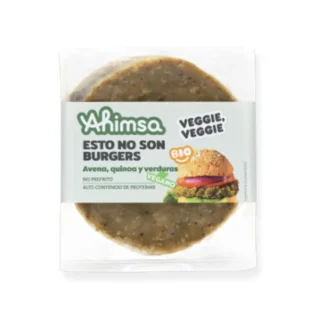 Hamburguesa Avena Quinoa Verd 160 G Ahimsa