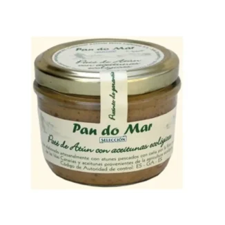 Paté atún con aceitunas 125 g Pan do Mar