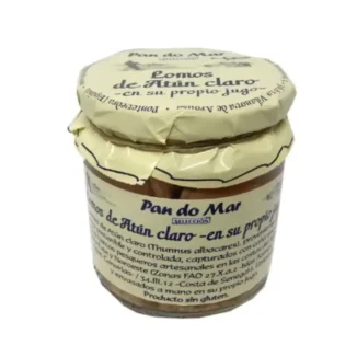 Atún claro jugo lomos 220 g Pan do Mar