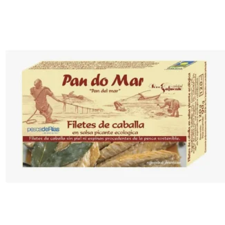 Caballa filetes picante 120 g Pan do Mar