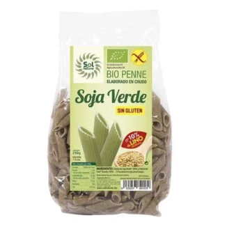 Penne Soja Verde Con Lino Sol Natural