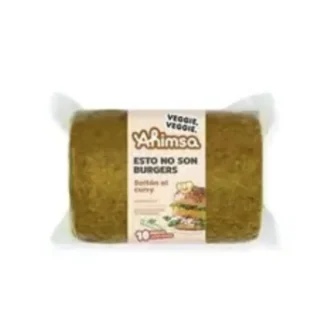 Hamburguesa Curry Familiar 750 G Ahimsa